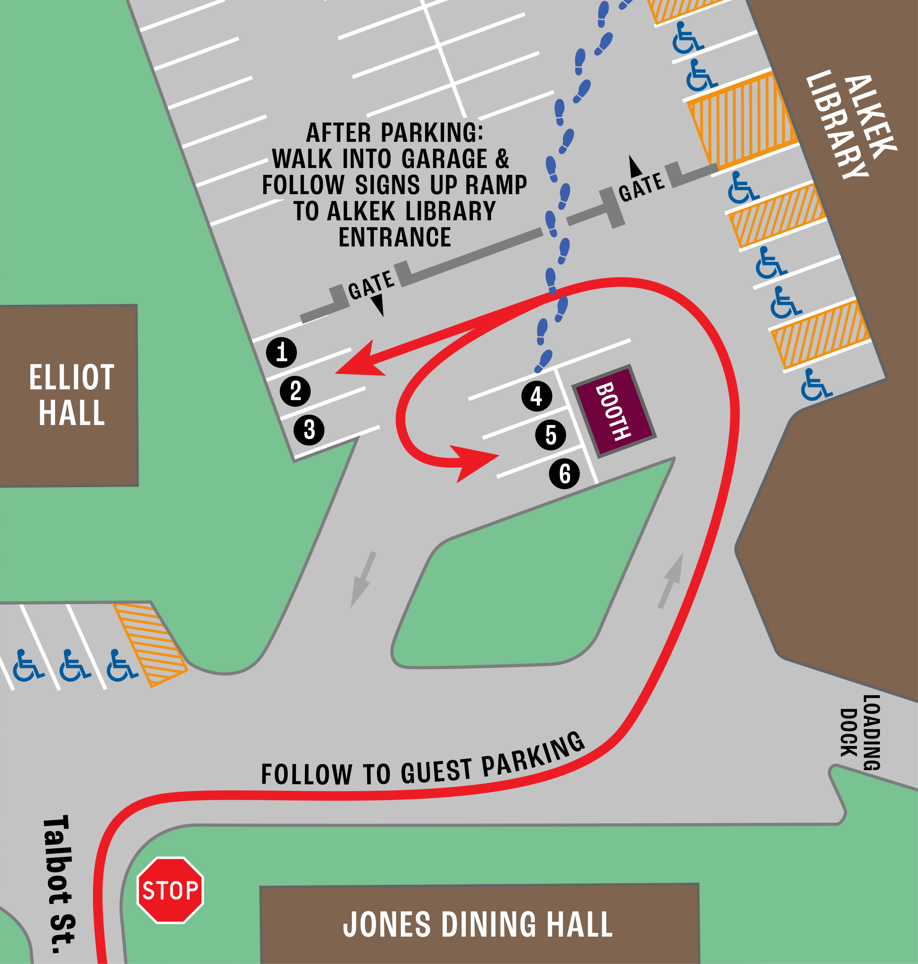 Directions Parking University Libraries Texas State University